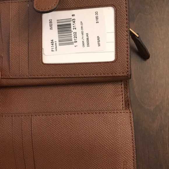 Coach Leather Wallet - Picture 2 of 4